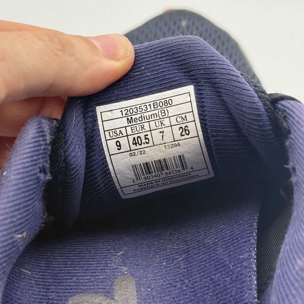 Brooks Adrenaline‎ GTS 22 Running Shoes Womens 9 Navy Purple Pink Athletic Snkr - Picture 10 of 13